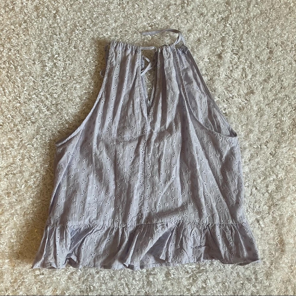 Caution to the wind eyelet tank